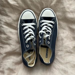 Converse All-Star Core OX Navy Chuck Taylor sneakers